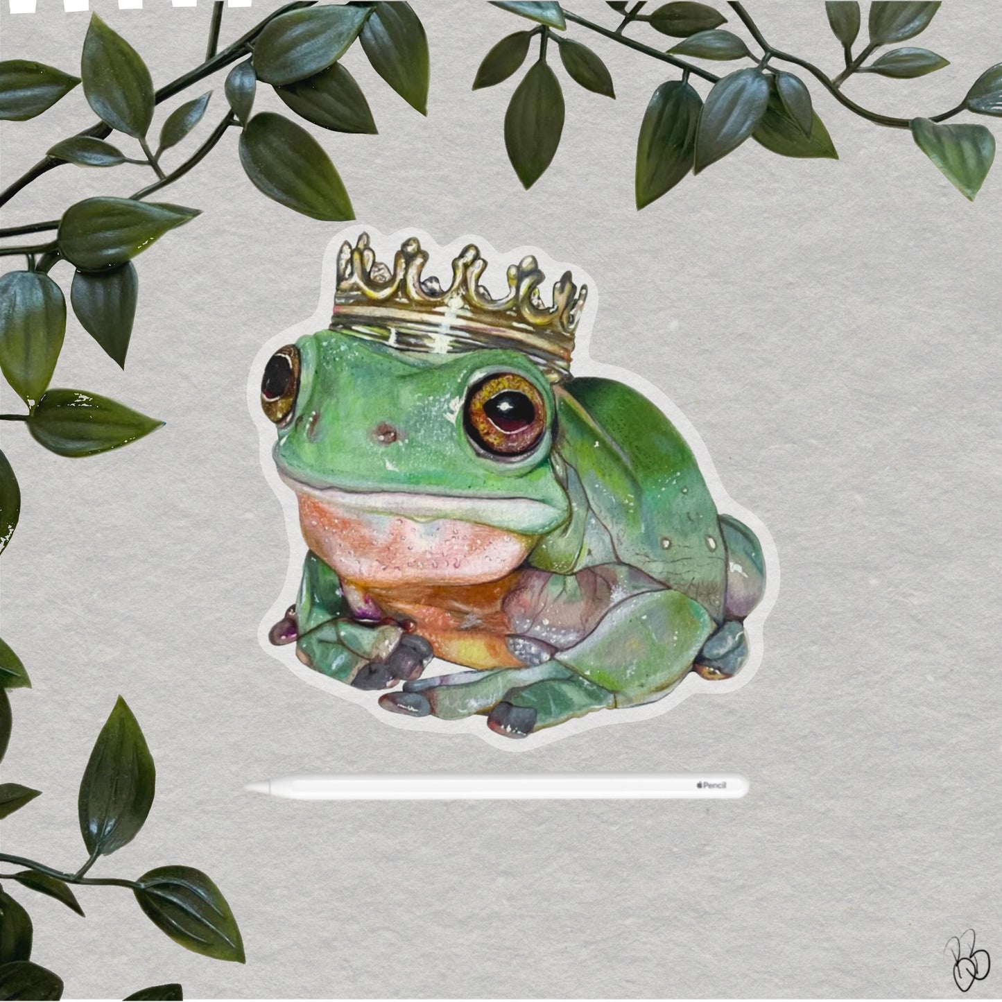 ROYAL FROG STICKER