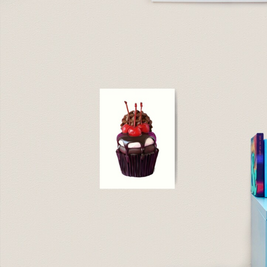 Cupcake Art Print